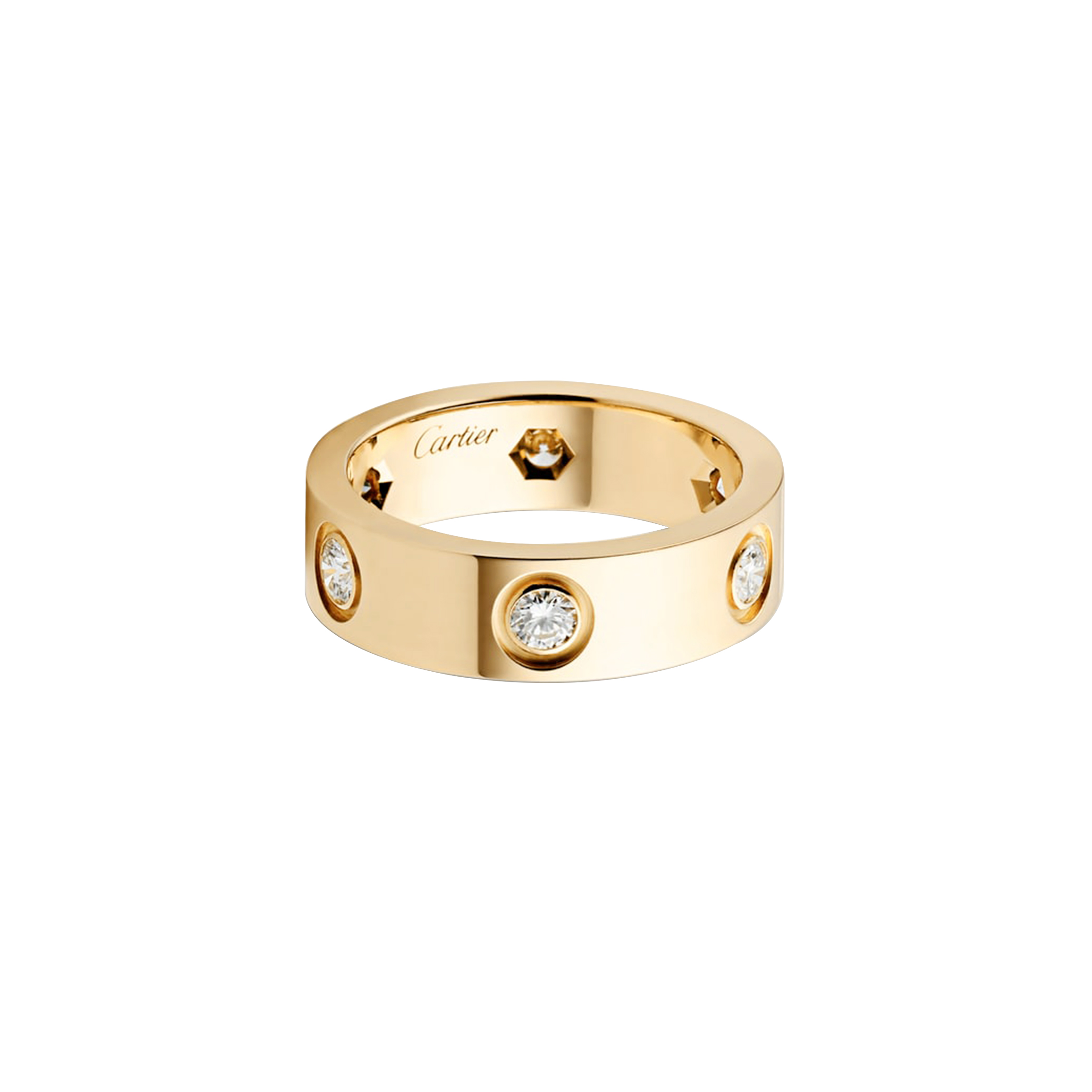 CARTIER LOVE RING YELLOW GOLD B4097506